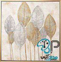 تابلو اکریلیک با ورق طلا