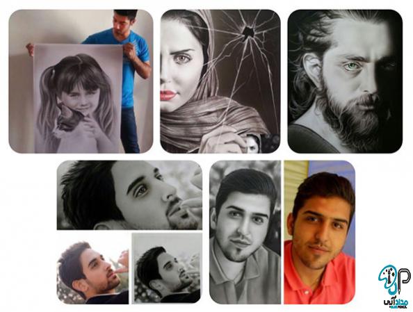 تابلو نقاشی چهره
