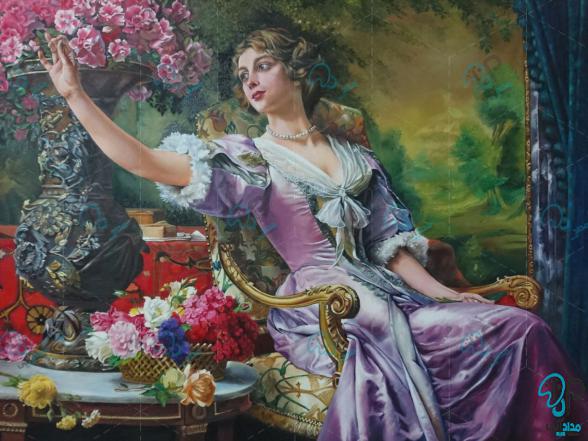 تابلو نقاشی کلاسیک اروپایی